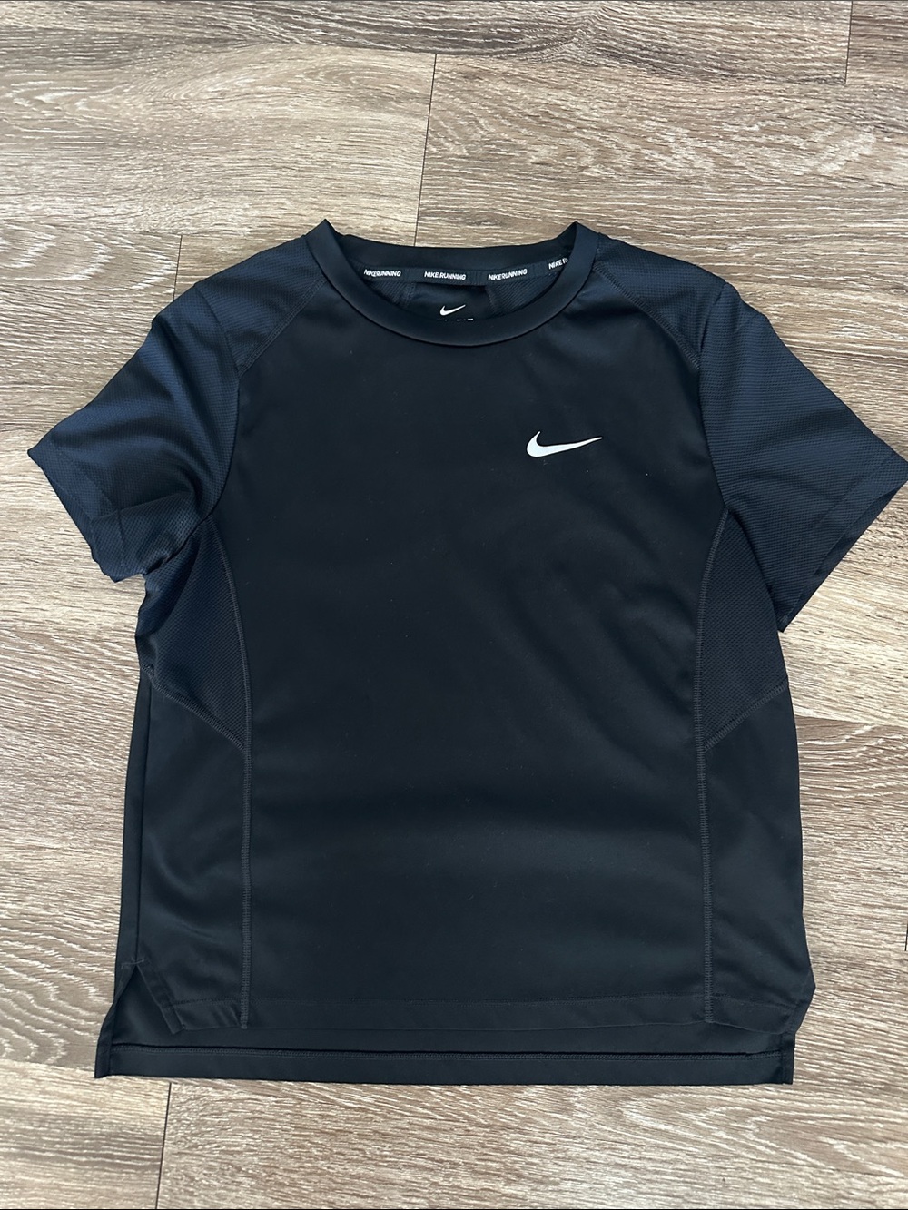 Nike Black Short Sleeve Dri-FIT Athletic Tee